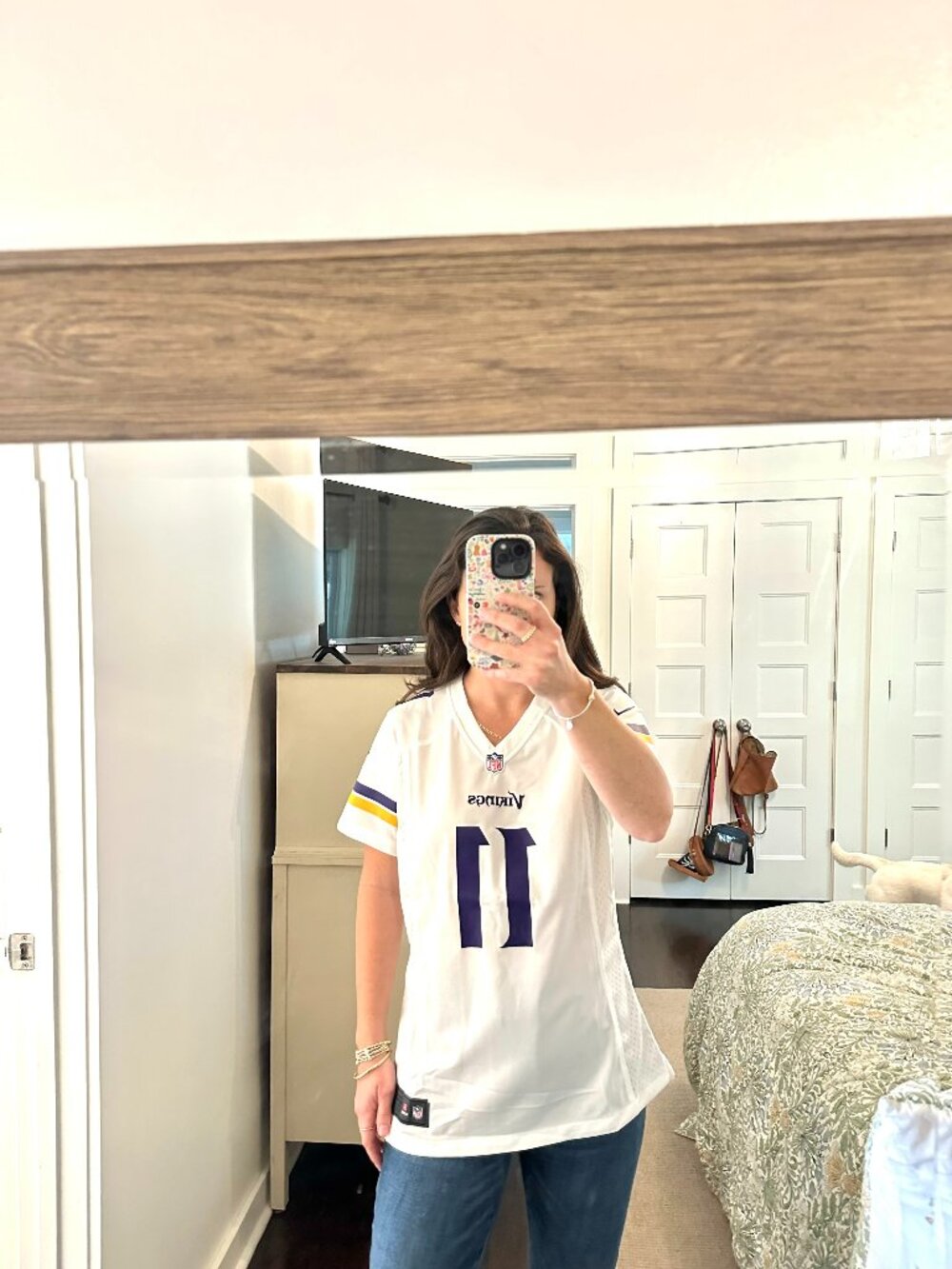 Nike Minnesota Vikings Laquon Treadwell #11 NFL Jersey White | Size Medium